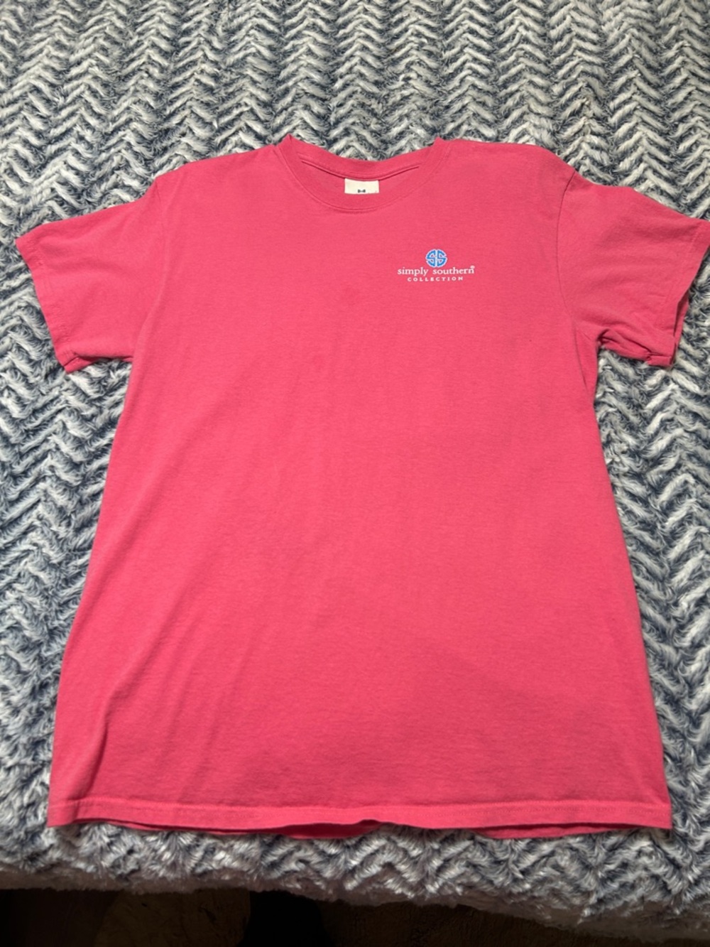 Simply Southern Coral Pink Logo Tee